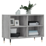 Mobile Porta TV Grigio Sonoma 69,5x30x50cm in Legno Multistrato