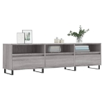 Mobile Porta TV Grigio Sonoma 150x30x44,5 cm Legno Multistrato