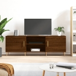 Mobile Porta TV Rovere Marrone 150x30x50cm in Legno Multistrato