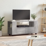 Mobile Porta TV Grigio Sonoma 102x34,5x43 cm Legno Multistrato