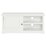 Mobile TV Bianco 90x30x40 cm in Legno