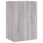 Mobile TV Parete Grigio Sonoma 40,5x30x60 cm Legno Multistrato