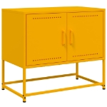 Mobile TV Giallo Senape 68,5x39x60,5 cm in Acciaio