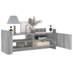 Mobile TV Grigio Sonoma 100x35x40 cm in Legno Multistrato