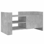 Mobile per TV Grigio Cemento 80x35x40 cm Legno Multistrato