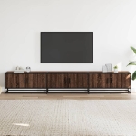 Mobile TV Rovere Marrone 240x35x41 cm in Legno Multistrato