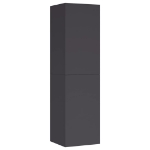 Mobile Porta TV Grigio 30,5x30x110 cm in Legno Multistrato