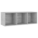 Mobile Porta TV Grigio Cemento 107x35x37 cm Legno Multistrato