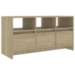 Mobile Porta TV Rovere Sonoma 102x37,5x52,5 cm in Truciolato