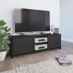 Mobile Porta TV Grigio 120x30x37,5 cm in Legno Multistrato