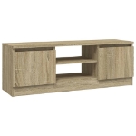 Mobile Porta TV con Anta Rovere Sonoma 102x30x36 cm