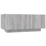 Mobile TV Grigio Sonoma 100x35x40 cm in Legno Multistrato