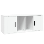 Mobile Porta TV Bianco 100x35x40 cm in Legno Multistrato