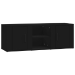 Mobile Porta TV Nero 100x31,5x35 cm in Legno Multistrato