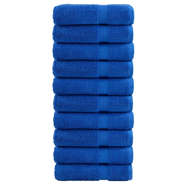 Asciugamani da Bagno SOLUND 10 pz Blu 100x150cm 600gsm