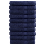 Asciugamani Premium SOLUND 10 pz Blu Navy 100x200cm 600gsm