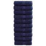 Salviette Premium SOLUND 10 pz Blu Navy 30x30 cm 600gsm