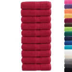 Salviette Premium SOLUND 10 pz Rosse 30x30 cm 600 g/m²