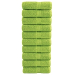 Salviette Premium SOLUND 10 pz Verde Mela 30x30cm 600 g/m²