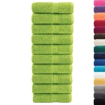 Salviette Premium SOLUND 10 pz Verde Mela 30x30cm 600 g/m²