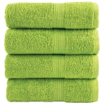 Salviette Premium SOLUND 4 pz Verde Mela 30x30 cm 600 g/m²