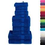 Set ASciugamani SOLUND 12 pz Blu 600 gsm