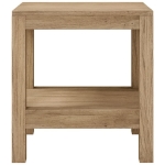 Tavolino da Bagno 45x35x45 cm in Legno Massello di Teak