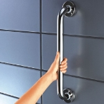 RIDDER Maniglione di Sicurezza 60 cm in Acciaio Inox Cromato A00160001