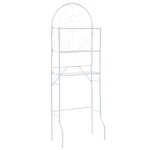 Scaffale da Bagno Bianco 60x33x174 cm