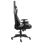 Sedia da Gaming Girevole Bianca in PVC