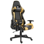 Sedia da Gaming Girevole Oro in PVC