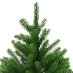 Albero di Natale Preilluminato con Palline Verde 120 cm