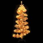 Albero di Natale Preilluminato con Vaso Bianco 180 cm in PVC