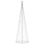 Albero di Natale a Cono con 752 LED Colorati 160x500 cm