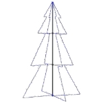 Albero di Natale a Cono 240 LED per Interni Esterni 118x180 cm