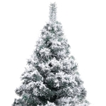 Albero di Natale Artificiale con Neve Fioccata Verde 120 cm PVC