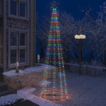 Albero di Natale a Cono con 400 LED Colorato 100x360 cm