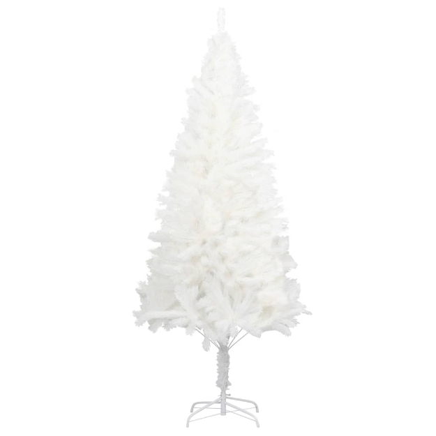 Albero di Natale Artificiale con Aghi Realistici Bianco 180 cm