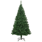 Albero di Natale Artificiale con Rami Spessi Verde 180 cm PVC