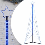 Illuminazione per Albero di Natale 525 LED Blu 302 cm