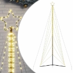 Illuminazione per Albero di Natale 861 LED Bianco Caldo 478 cm