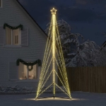 Illuminazione per Albero di Natale 861 LED Bianco Caldo 478 cm