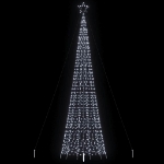 Lampada per Albero Natale Punte 1534 LED Bianco Freddo 500 cm