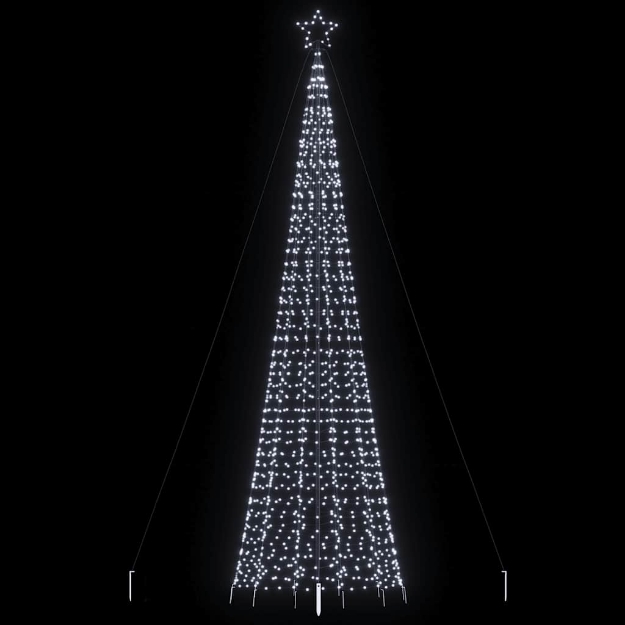 Lampada per Albero Natale Punte 1534 LED Bianco Freddo 500 cm