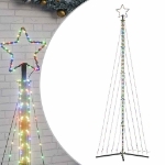 Illuminazione per Albero di Natale 495 LED Colorati 300,5 cm