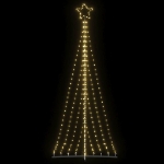 Illuminazione per Albero di Natale 447 LED Bianco Caldo 249 cm