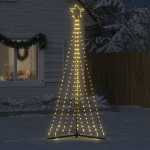 Illuminazione per Albero di Natale 447 LED Bianco Caldo 249 cm