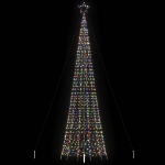 Lampada per Albero Natale con Punte 1534 LED Colorato 500 cm