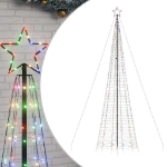 Lampada per Albero Natale con Punte 1534 LED Colorato 500 cm