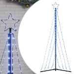 Illuminazione per Albero di Natale 339 LED Blu 187 cm